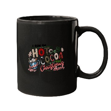 Discover I Run On Hot Cocoa And Christmas Cheer Mugs