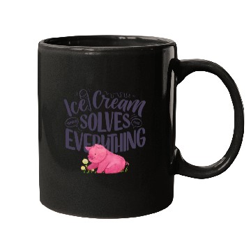 Discover Ice Cream solves everything Mugs