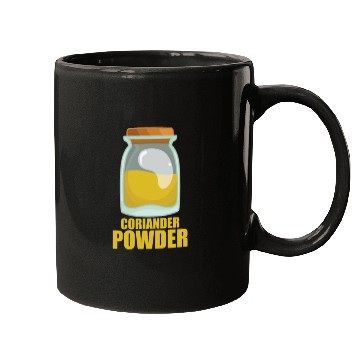 Discover Coriander Powder Spice Flavor Food Cooking Mugs