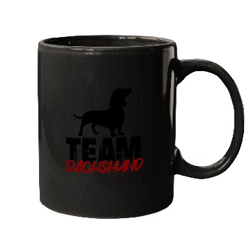 Discover Team Dachshund Mugs