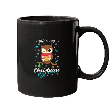 Discover Winter Christmas Pyjama Owl Mugs