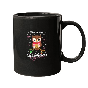Discover Winter Christmas Pyjama Owl Mugs