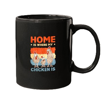 Discover Chickens Home Farmer Chicken Mugs