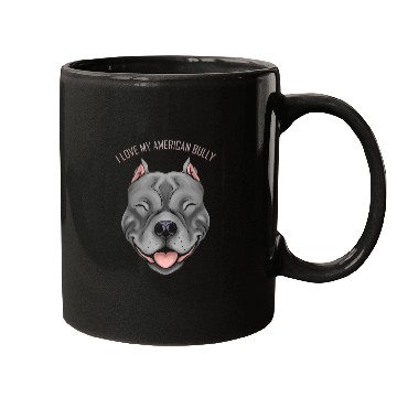 Discover Dog Lover - I Love My American Bully Mugs