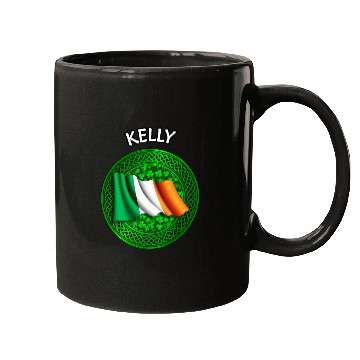 Discover Kelly Shamrock & Irish Flag Mugs