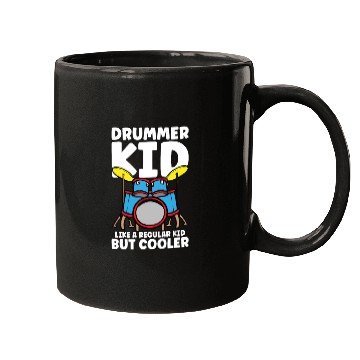 Discover Drummer Drums Music Drum Set Drumming Mugs