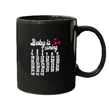 Discover Baby is coming Baby Development Mugs