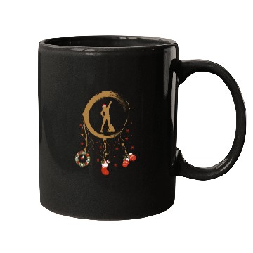 Discover Winter dreamcatcher Christmas Hiking Mugs