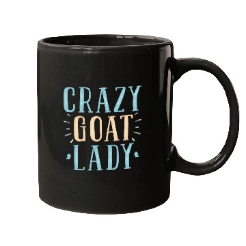 Discover Crazy Goat Lady Goat Lover Mugs
