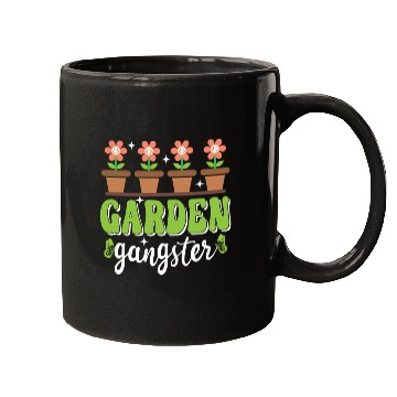 Discover Garden Gangster Funny Gardening Mugs