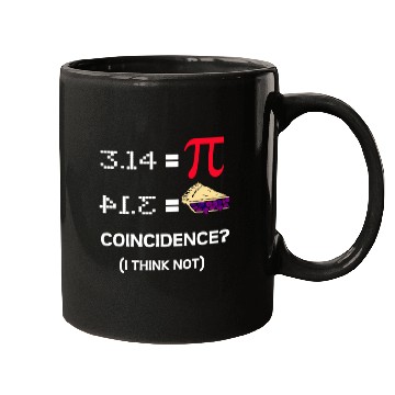 Discover Funny Math Teacher Pi Day Mugs