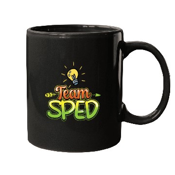 Discover Team Sped Awareness Special Education Teacher Mugs