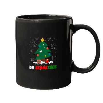 Discover Oh Geometree Funny Christmas Geometry Math Teacher Mugs
