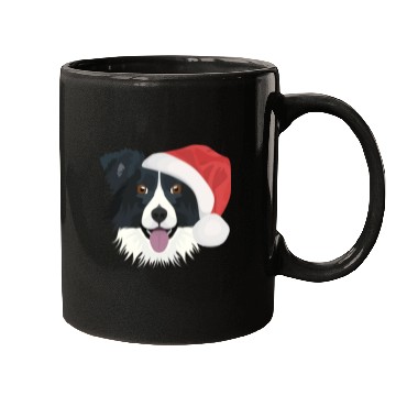 Discover Border Collie Merry Christmas Mugs