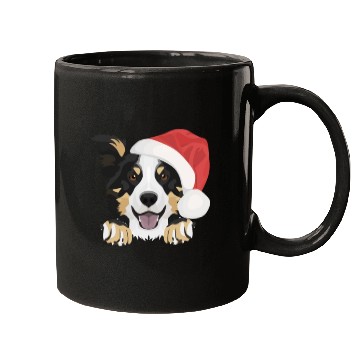 Discover Border Collie Merry Christmas Mugs