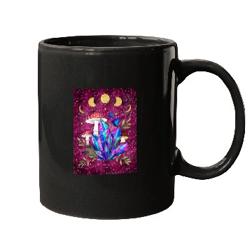 Discover Hedgehog in dreamland with background Mugs