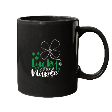 Discover Lucky To Be A Nurse Mugs