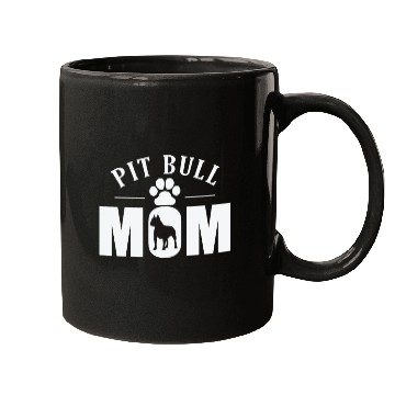 Discover Pit Bull Mom Dog Pet Breed Mugs