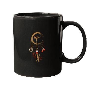 Discover Winter dreamcatcher Christmas Karate Mugs