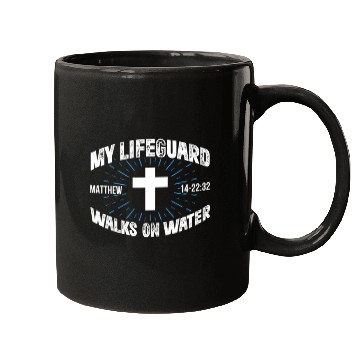 Discover My Lifeguard Walks On Water Mugs