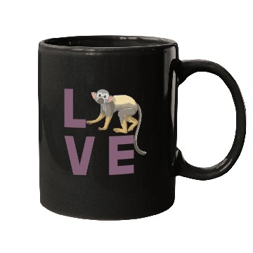 Discover Squirrel monkey love Mugs