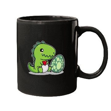 Discover Big sister cute dino siblings boy girl heart love Mugs