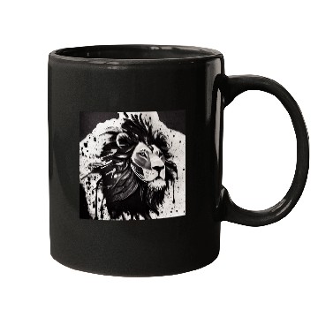 Discover Ink Lion Mugs