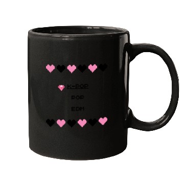 Discover K pop design art 3 Mugs