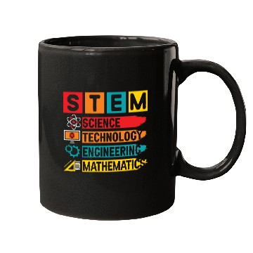 Discover STEM Science Technology Engineering Mathematics Mugs