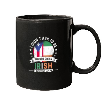 Discover Puerto Rico Flag Ireland Grown Got Lucky Mugs