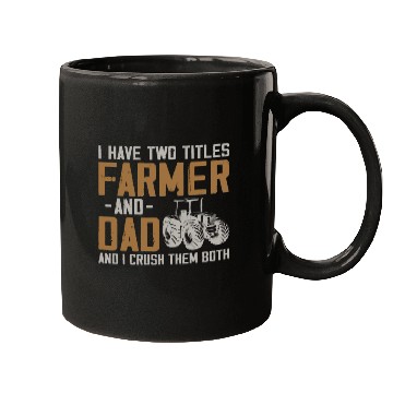 Discover Farming Farmer Dad Father Vintage Mugs