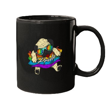 Discover Pug Dog Gay Pride Lgbt Pride Mugs