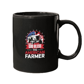 Discover Farming Farmer Us American Flag Mugs