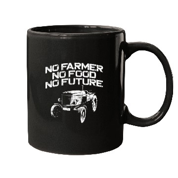 Discover Farming Farmer Vintage Tractor No Mugs