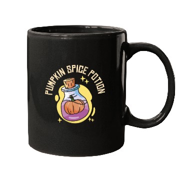 Discover Pumpkin Spice Potion Coffee Enthusiast Halloween Mugs