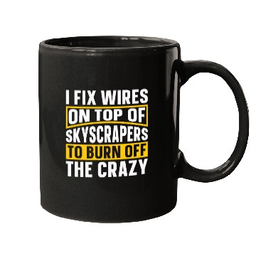 Discover Electrician Construction Electrician Mugs