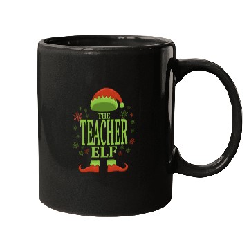 Discover Teacher Christmas Elf Mugs
