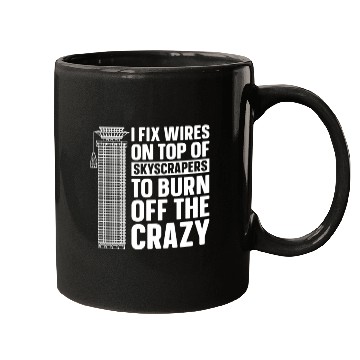 Discover Electrician Construction Electrician Mugs
