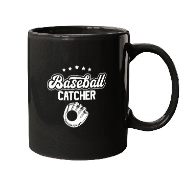 Discover Baseball Catcher Sayings Player Hobby Mugs