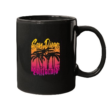 Discover Vintage San Diego California Mugs