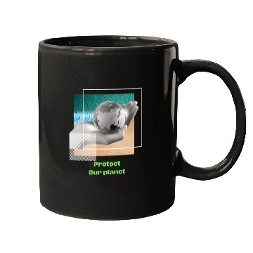 Discover Protect our planet Mugs