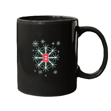 Discover Snowflake In Winter On Christmas With Bitcoin Mugs