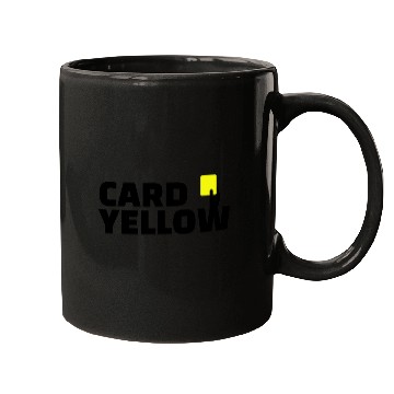 Discover Yellow card Mugs