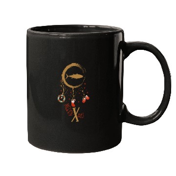 Discover Winter dreamcatcher Christmas Tuna Mugs