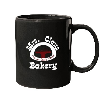 Discover Christmas Mugs, Mrs. Claus Bakery Mugs,