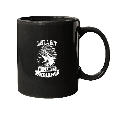 Discover Just A Boy Who Loves Indians Native People Mugs