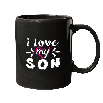 Discover I Love My Son Mugs