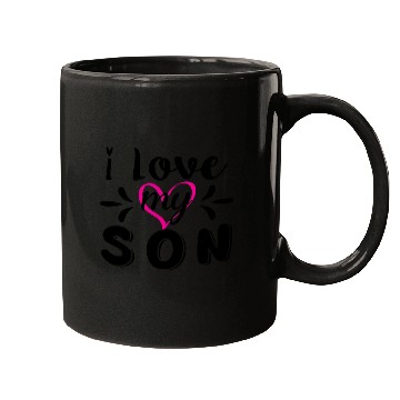 Discover I Love My Son Mugs