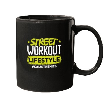 Discover Street Workout Lifestyle Fitness Calisthenics Mugs