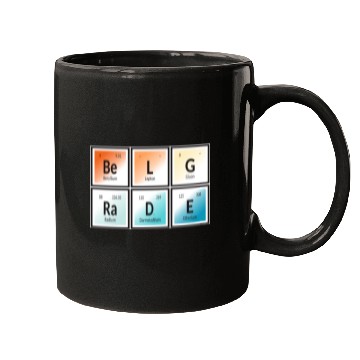 Discover Belgrade | Periodic Table of Elements Mugs